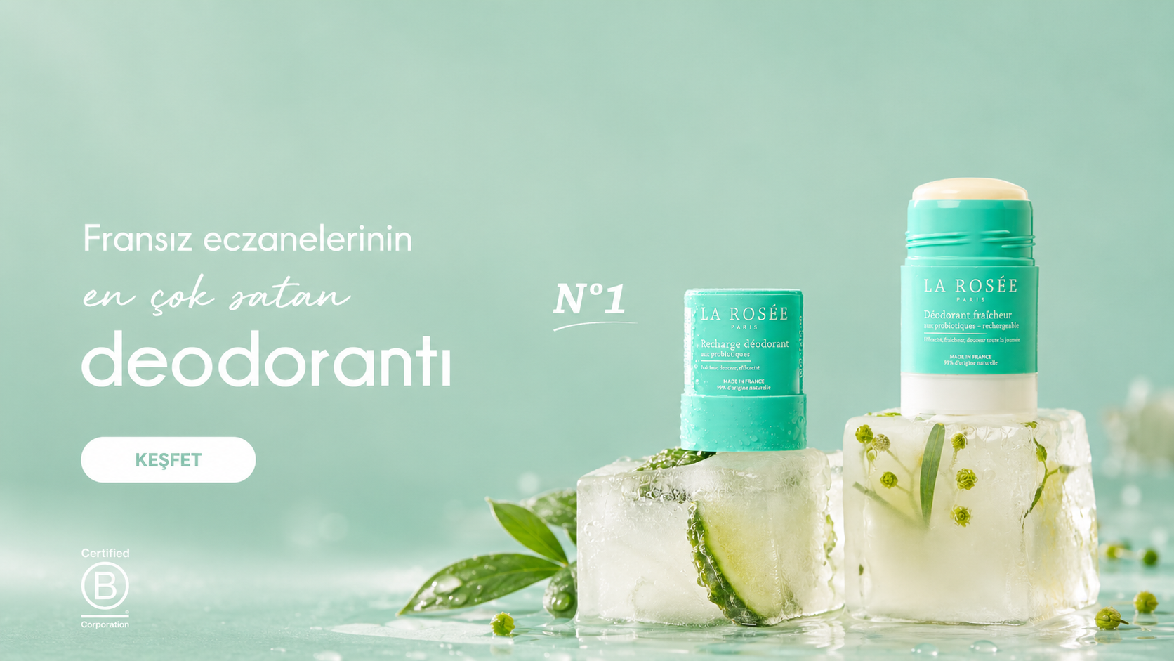 Fransız eczanelerinin en çok satan deodorantı